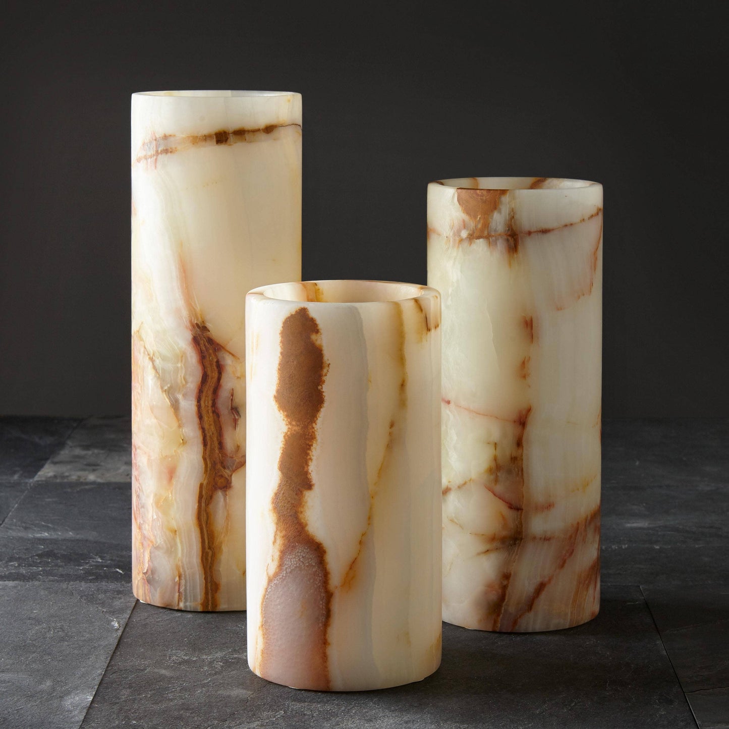 CHLORIS COLLECTION MARBLE VASES