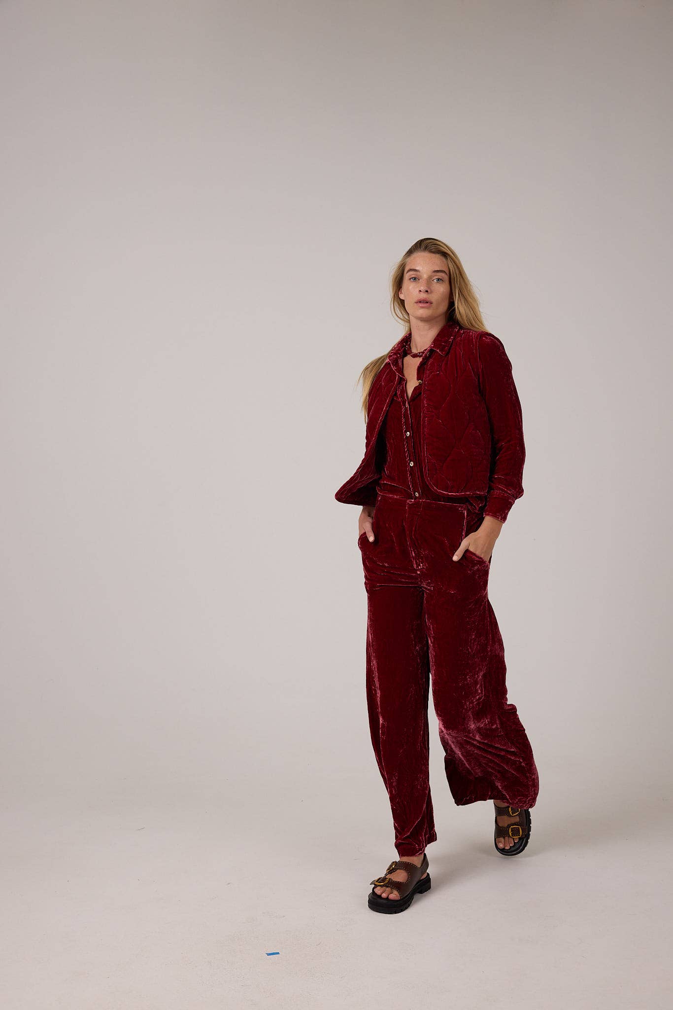 LUNA VELVET PANTS