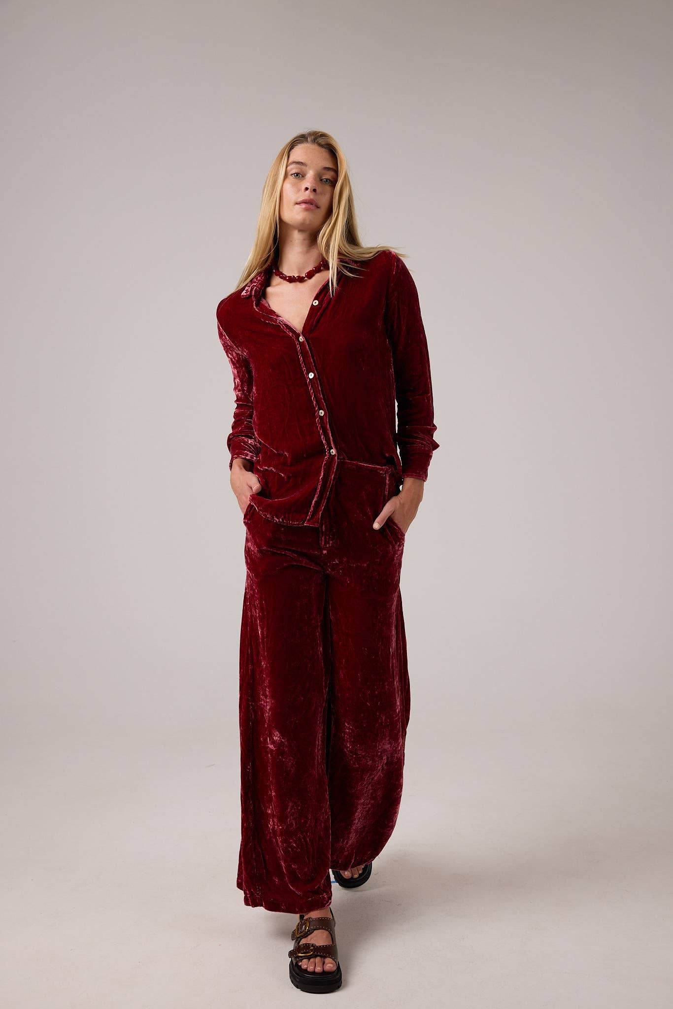 SAN MARINO VELVET SHIRT