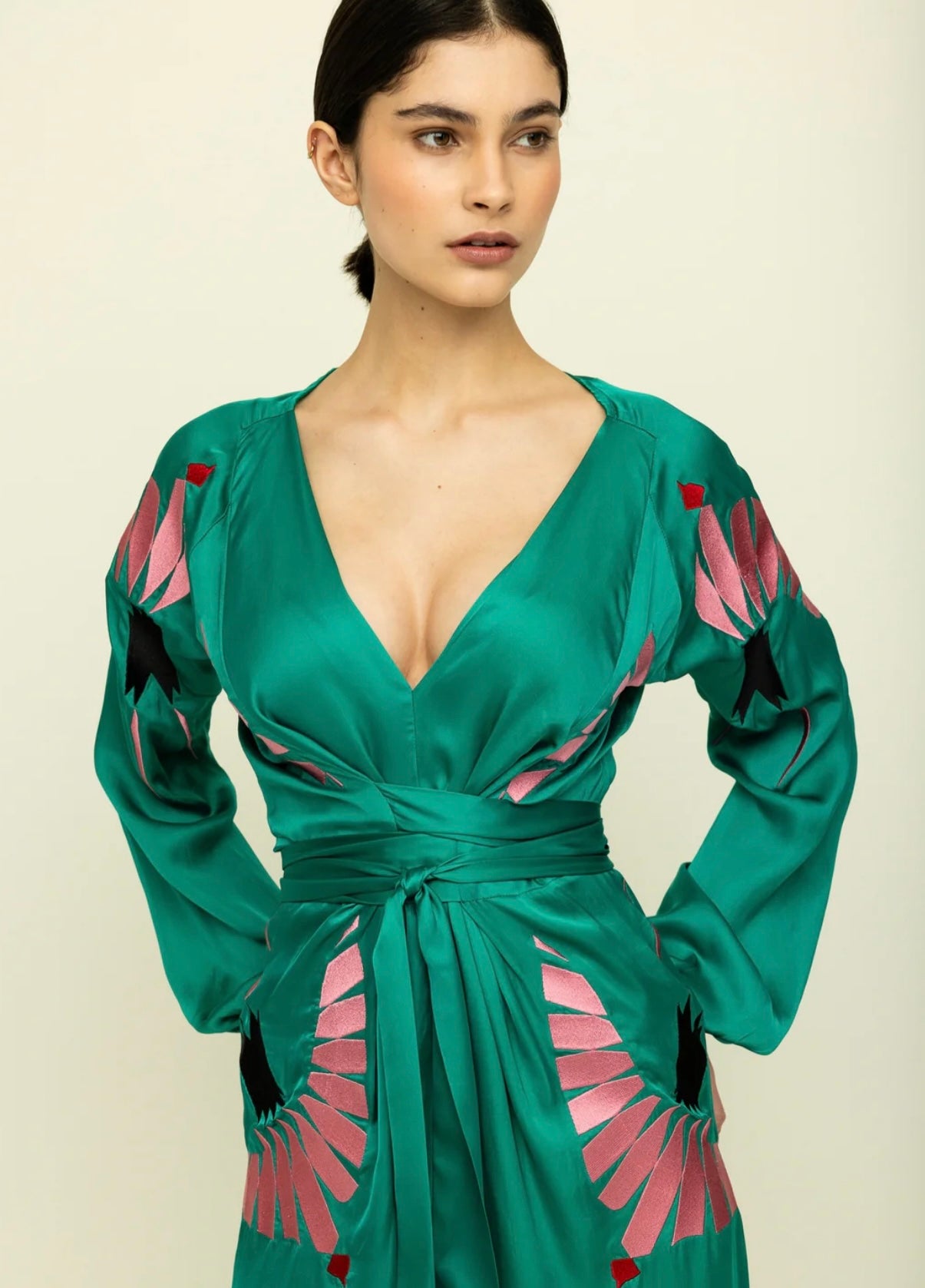 AZIZA WRAP DRESS