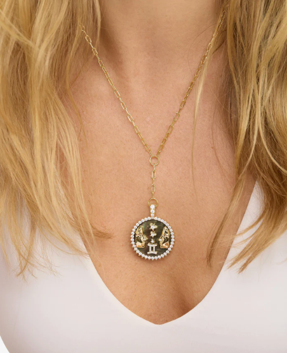 ZODIAC MEDALLION NECKLACE