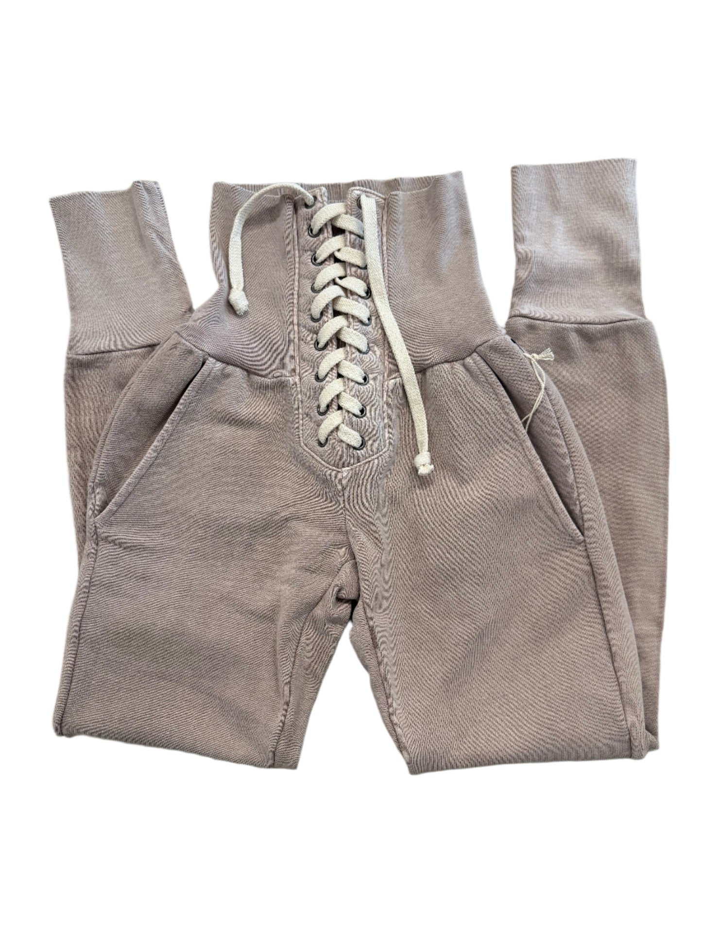 MAREN CORSET WAIST SWEATPANTS