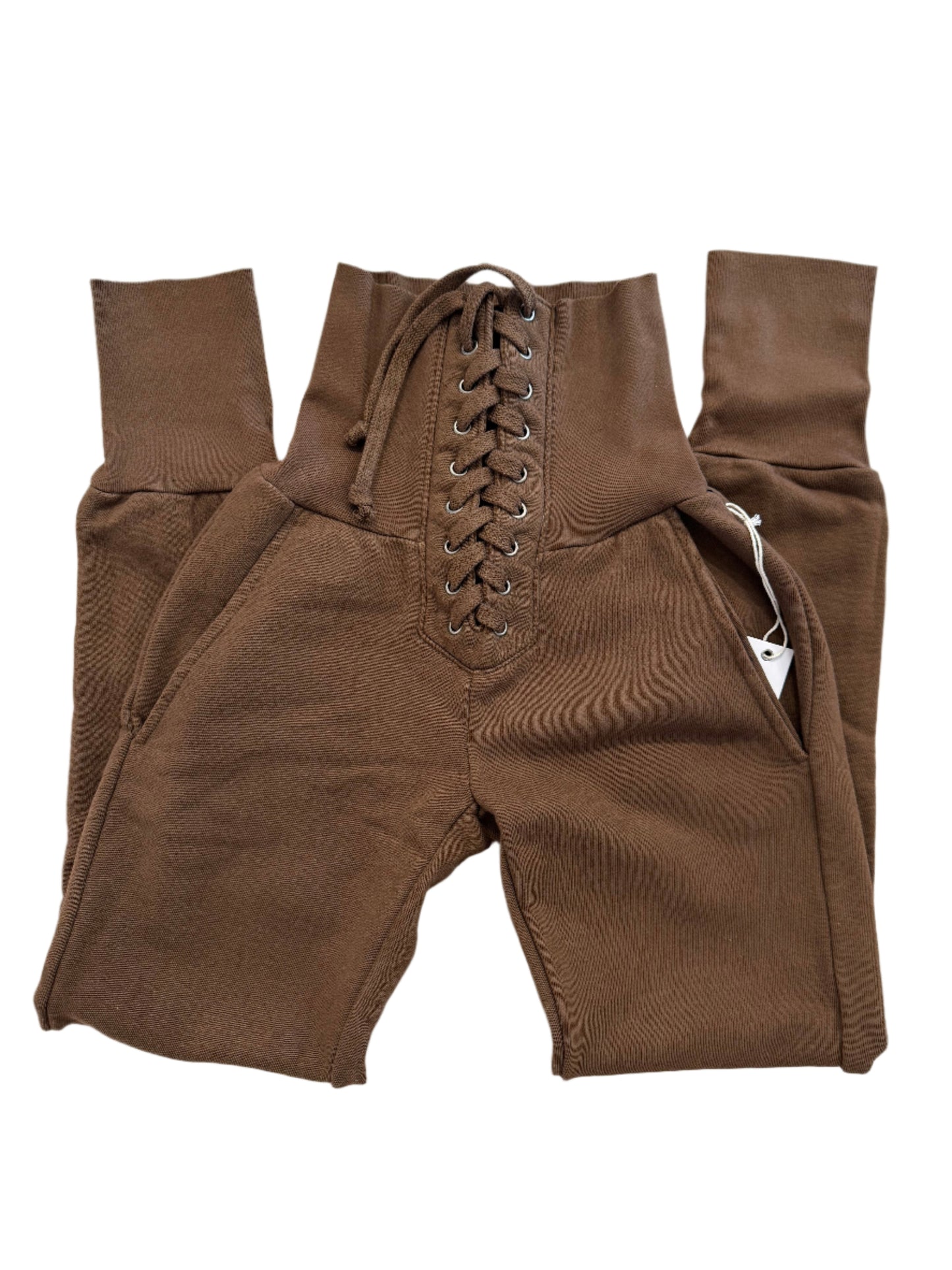 MAREN CORSET WAIST SWEATPANTS