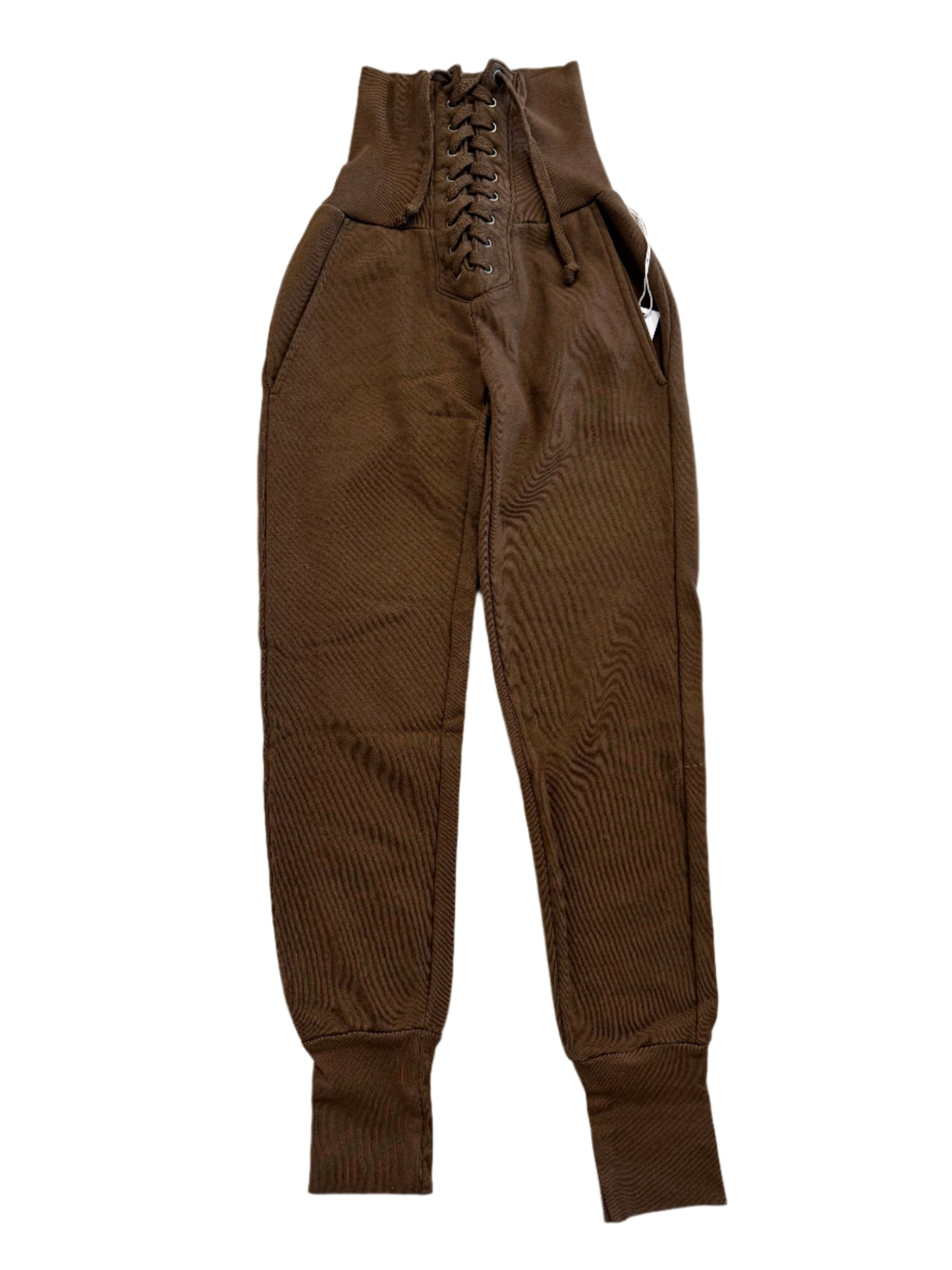 MAREN CORSET WAIST SWEATPANTS