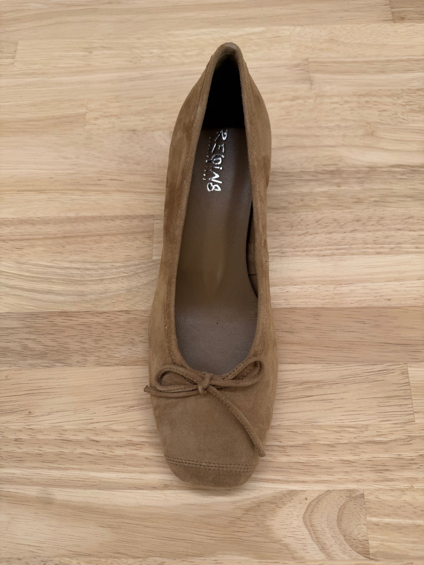 HAVANA VELVET LEATHER FETISH HIGH-HEEL BALLERINAS