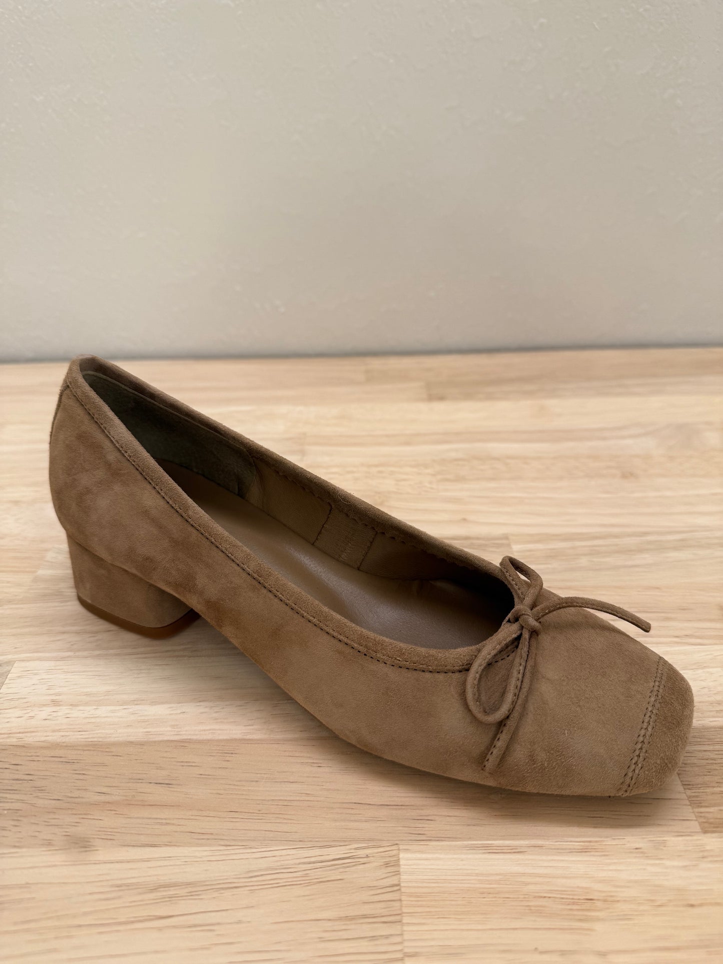 HAVANA VELVET LEATHER FETISH HIGH-HEEL BALLERINAS