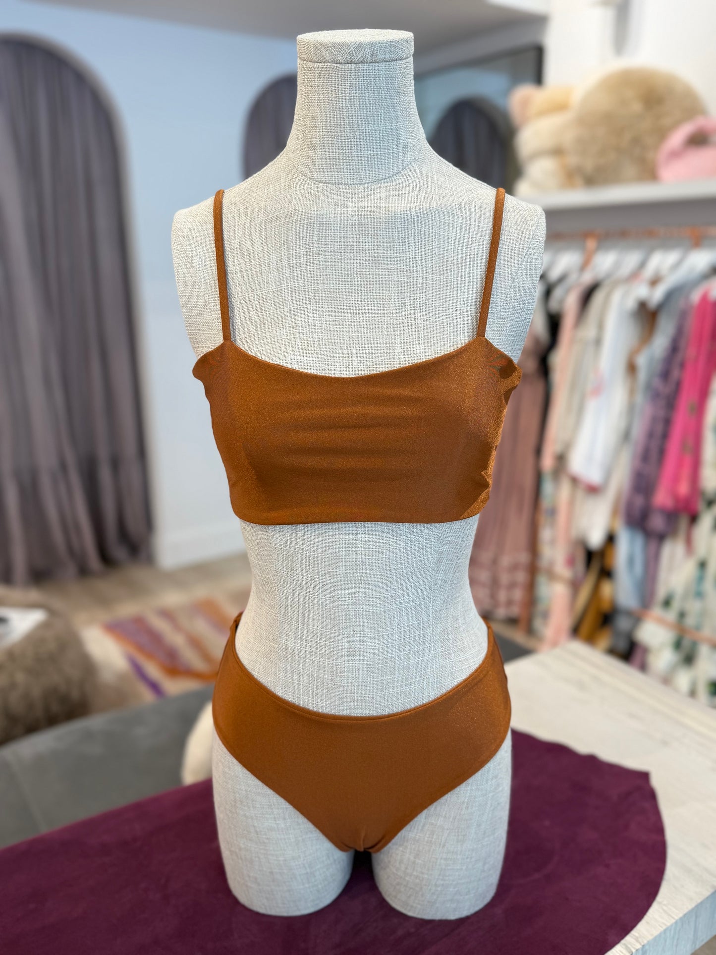 LUCITA CHEEKY LOW RISE SET