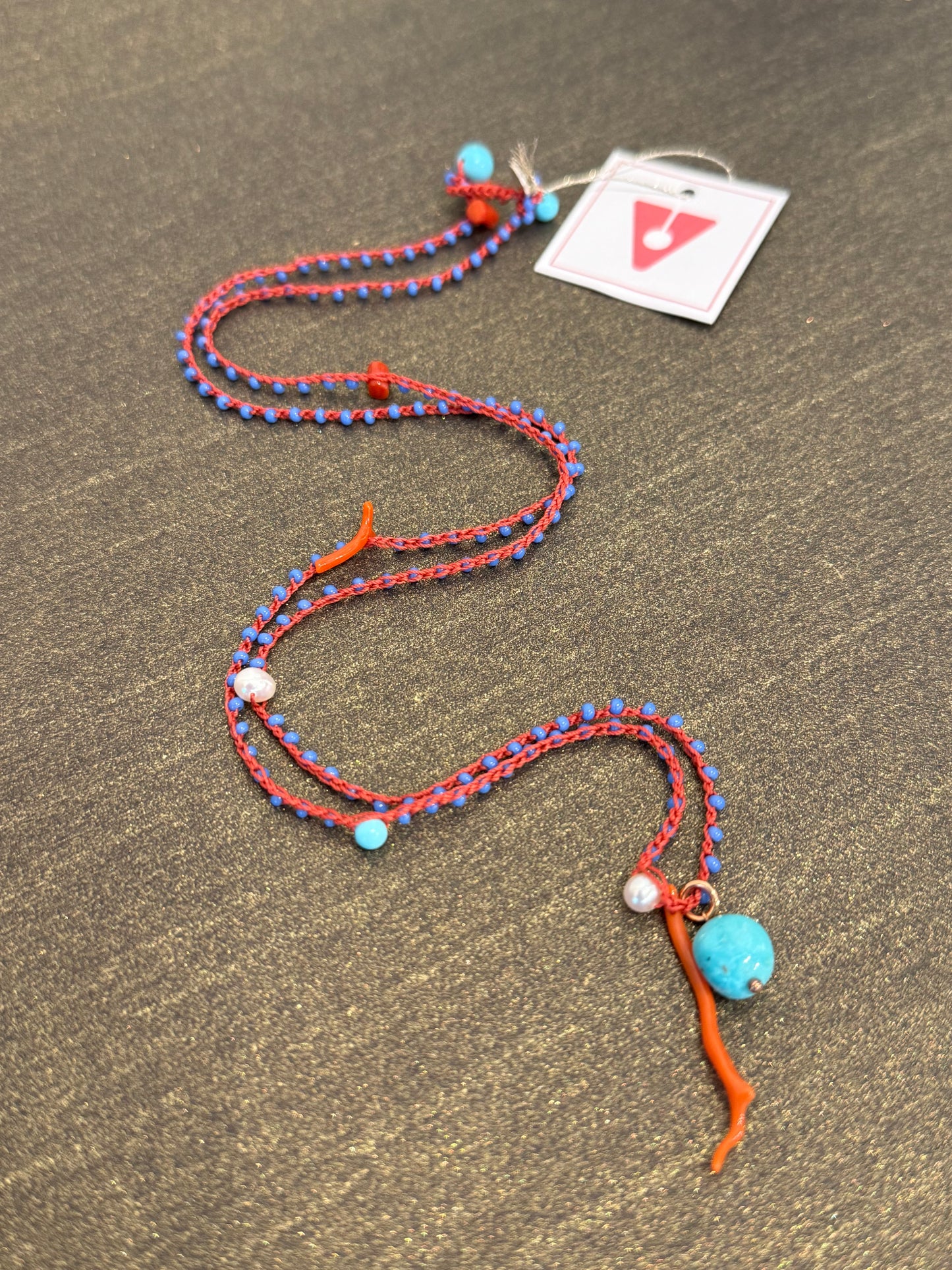 CATALINA ROSARIO LONG NECKLACE