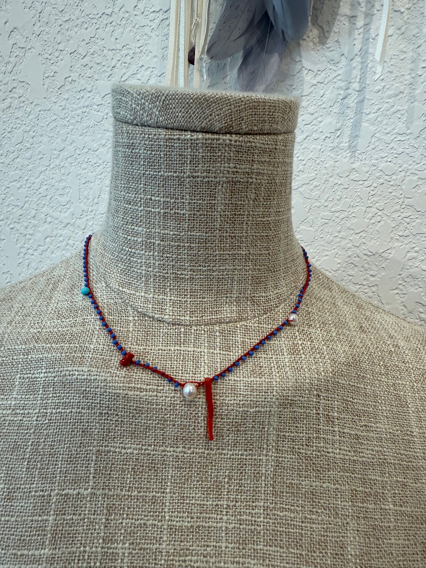 CATALINA ROSARIO NECKLACE