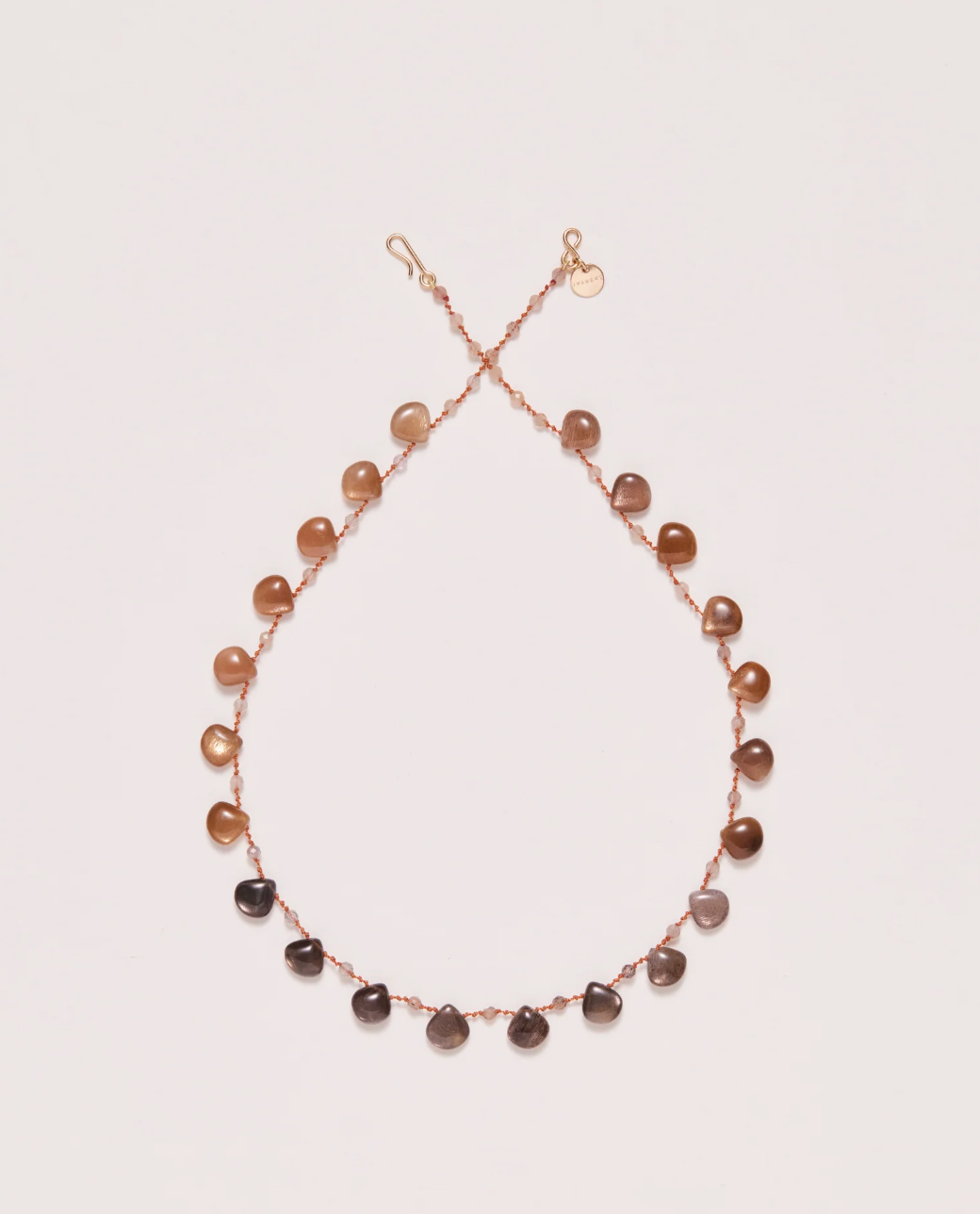 BEACHWOOD DROPS & BEADS NECKLACE