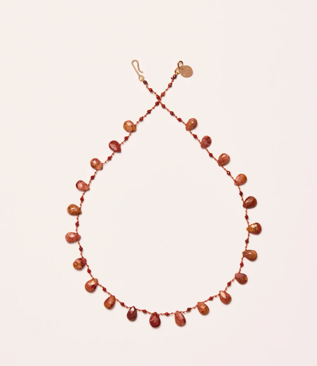 HARPER DROPS & BEADS NECKLACE