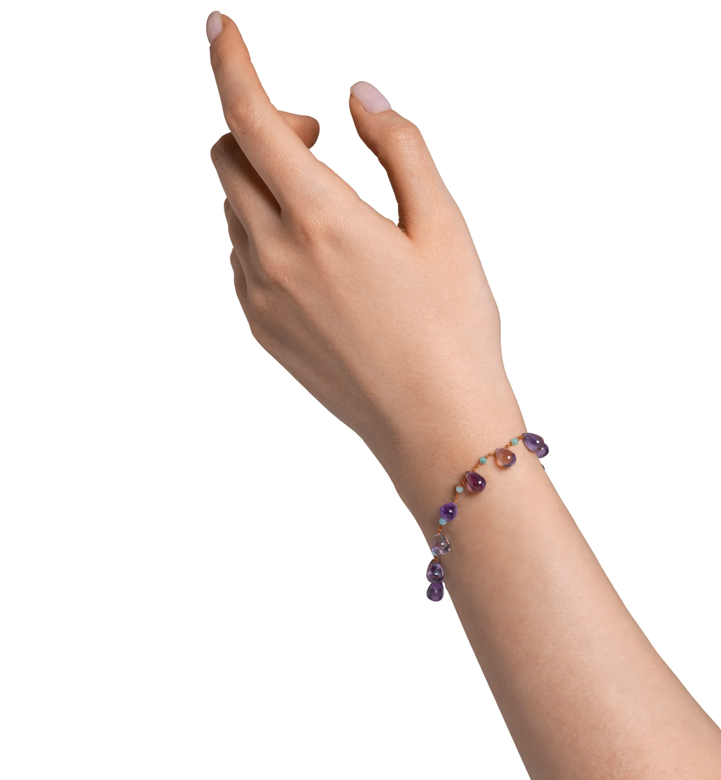 WINFIELD BEADS & DROPS BRACELET