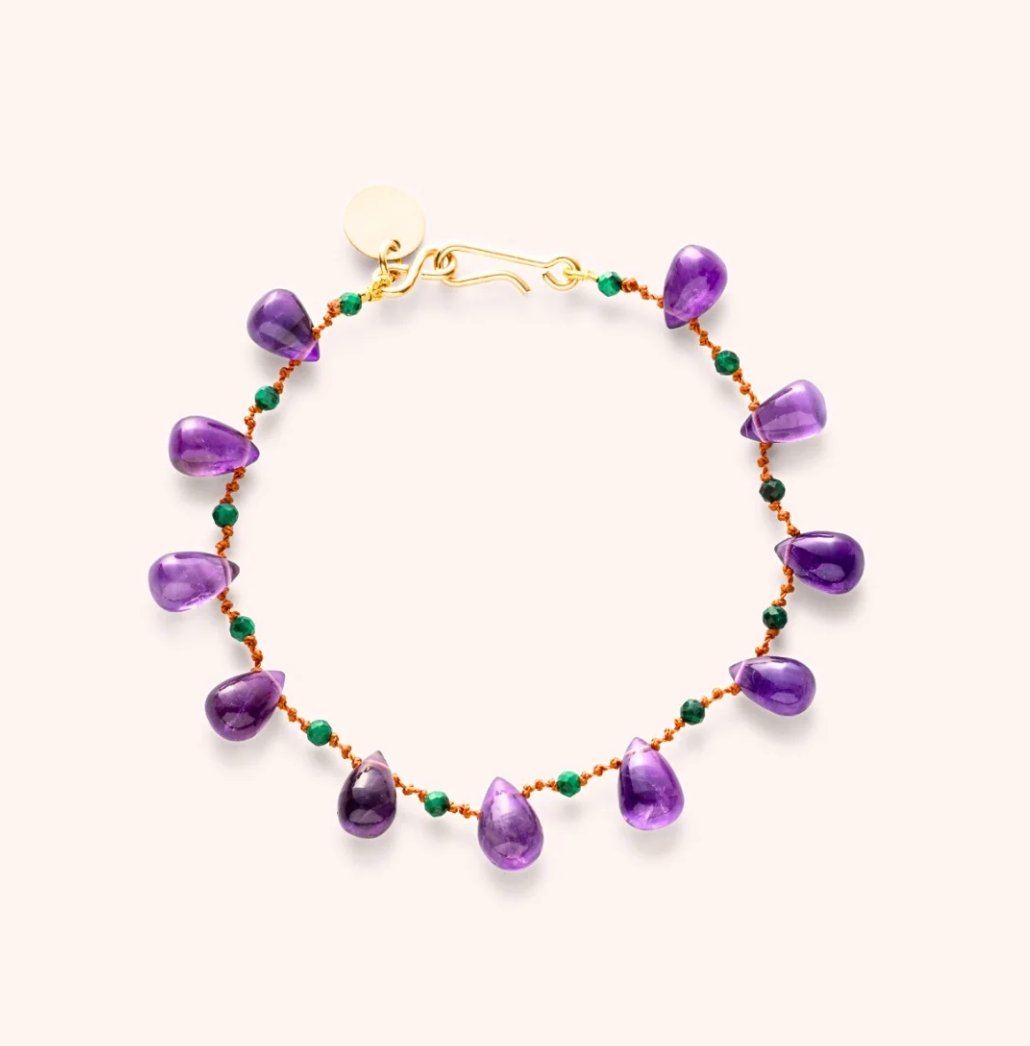 YOUNGTOWN BEADS & DROPS BRACELET