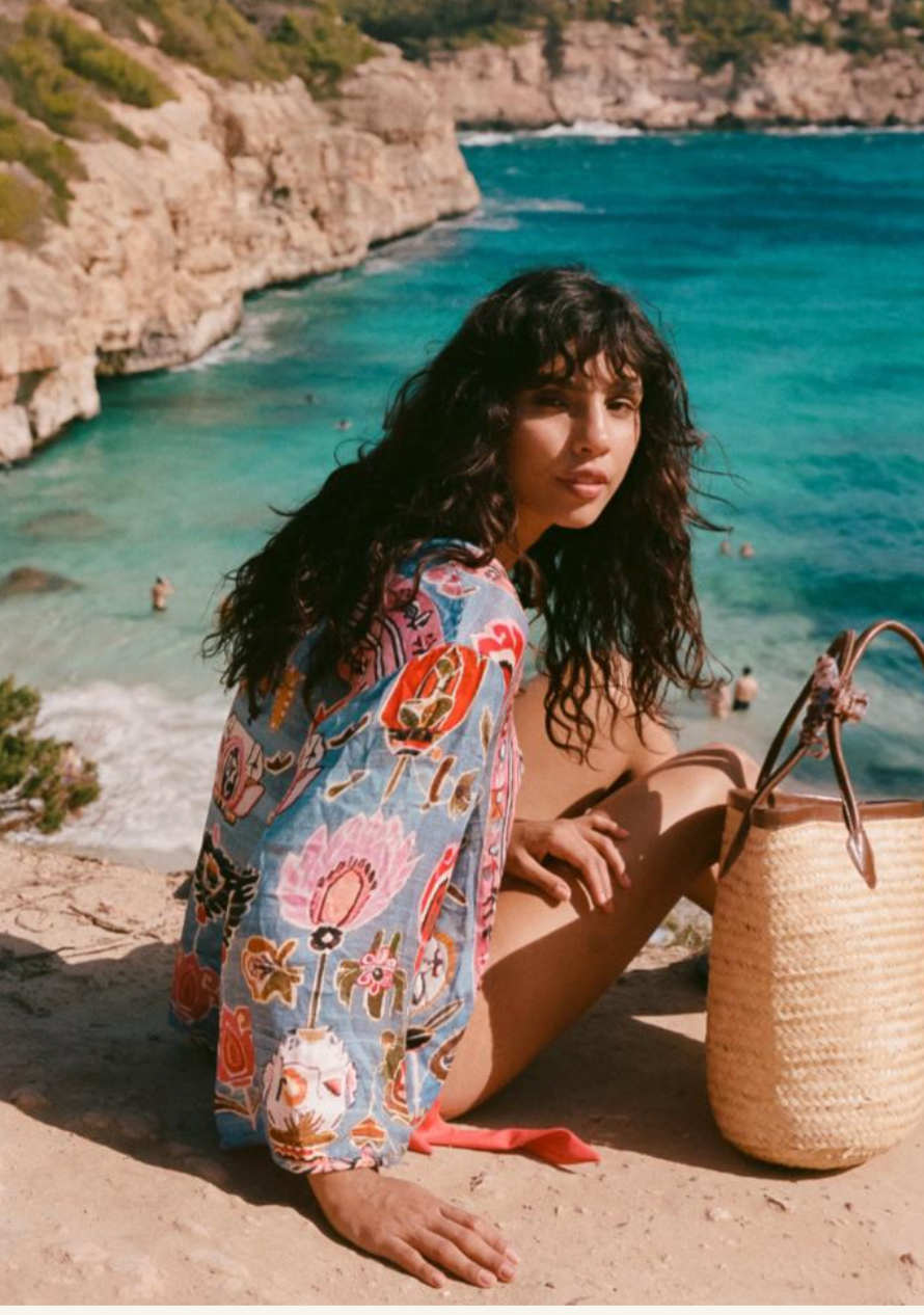 SAGUARO MARCEIL TIE BLOUSE