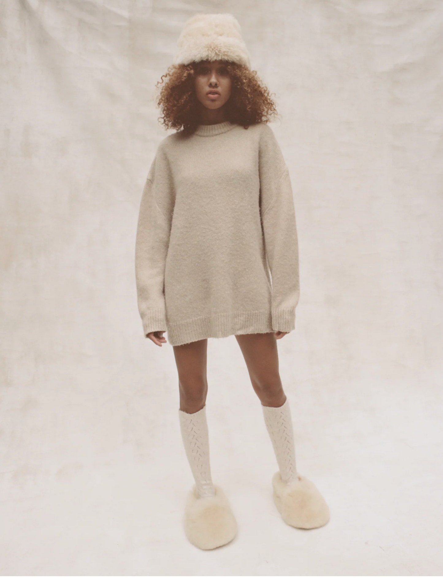 COZY ALPACA SLIPPERS