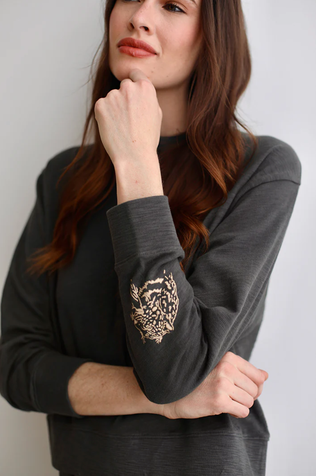 CHEETAH LONG SLEEVE TEE