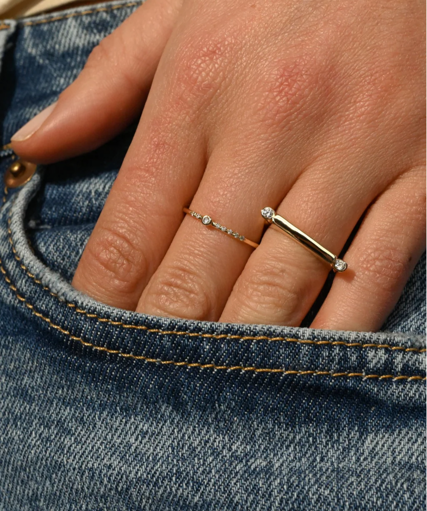 DIAMOND DOT STACK BAND