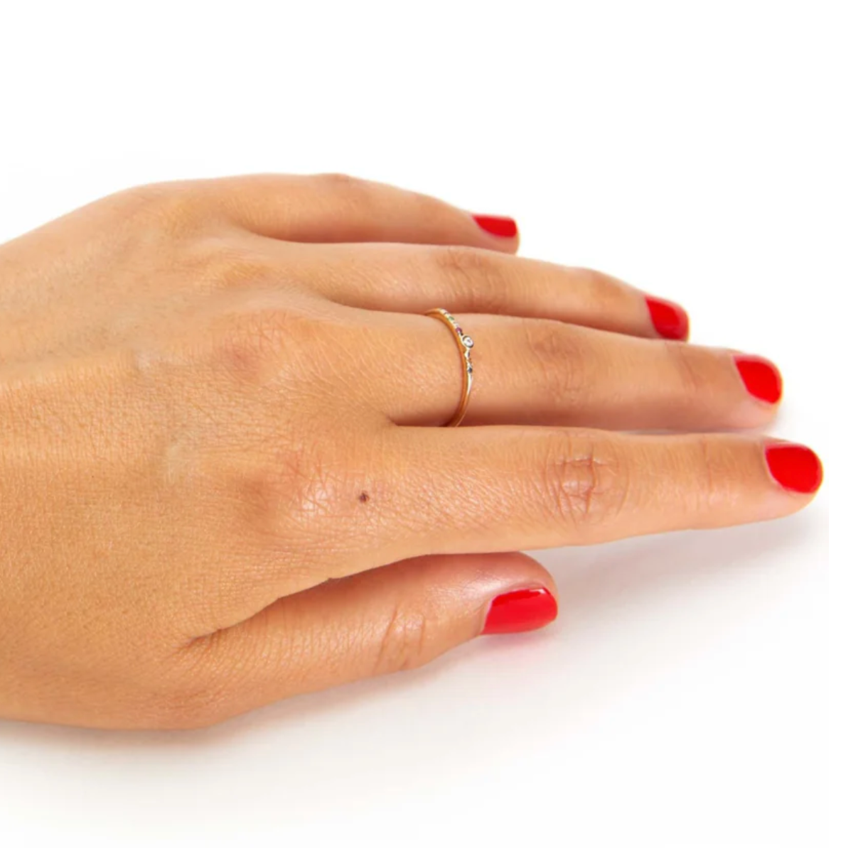 DIAMOND DOT RAINBOW GEMS STACK BAND