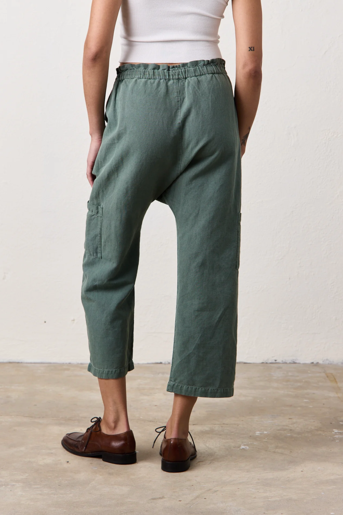 SHAILEY PAPER BAG PANT