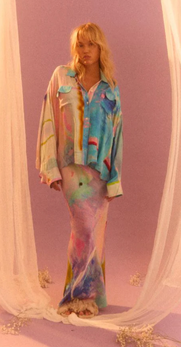 SANCTUM COLUMN SKIRT