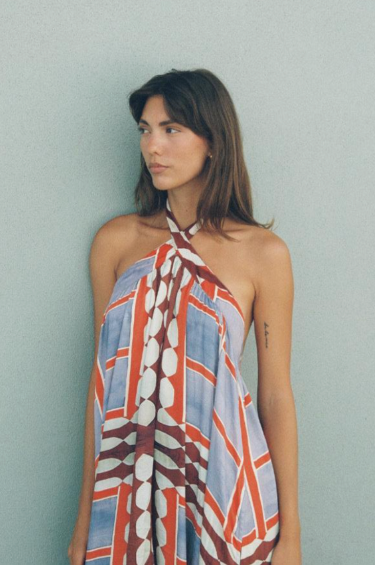 BONANZA TRAPEZE DRESS