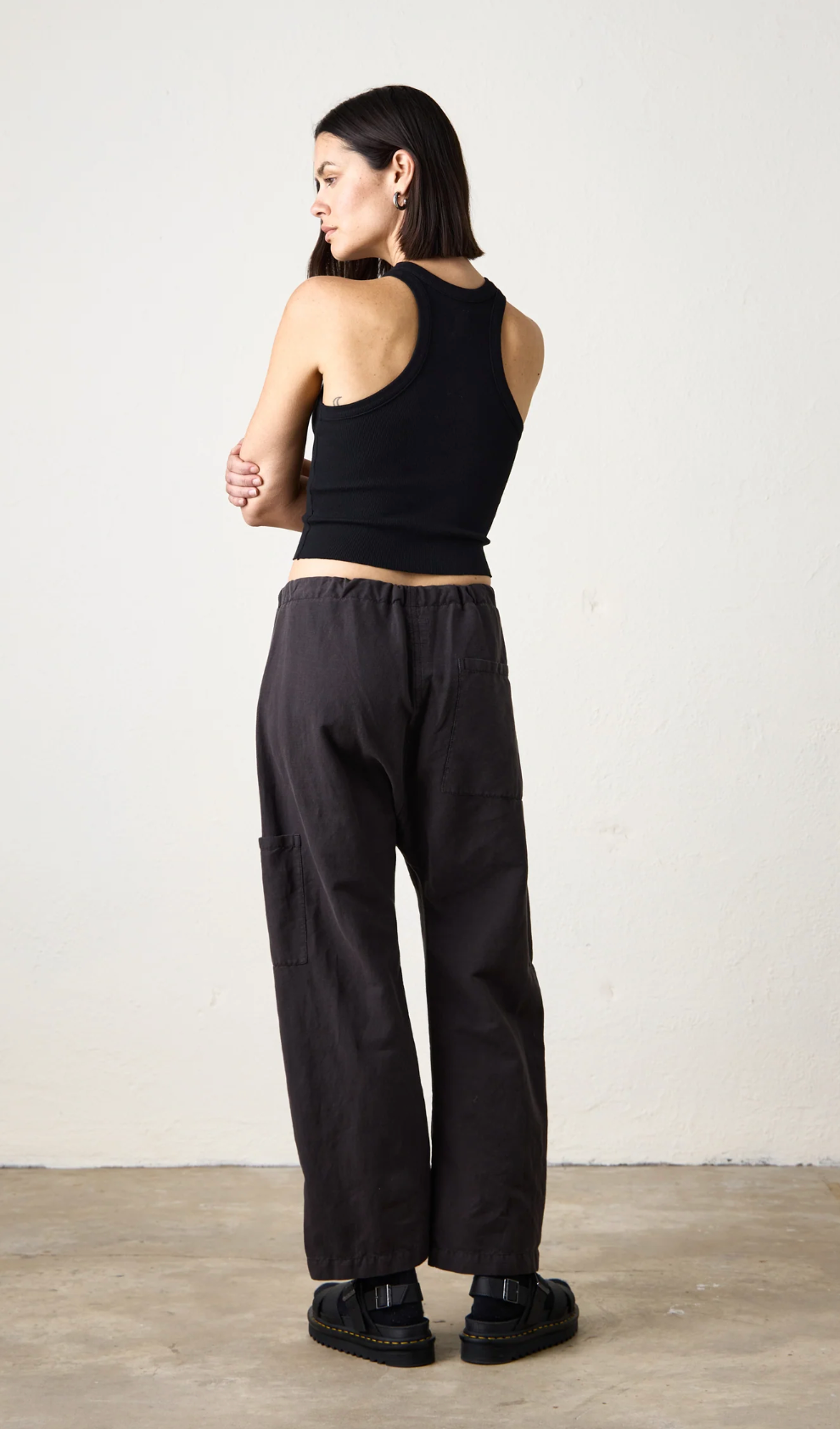 CARLSON DROP RISE TIE PANT