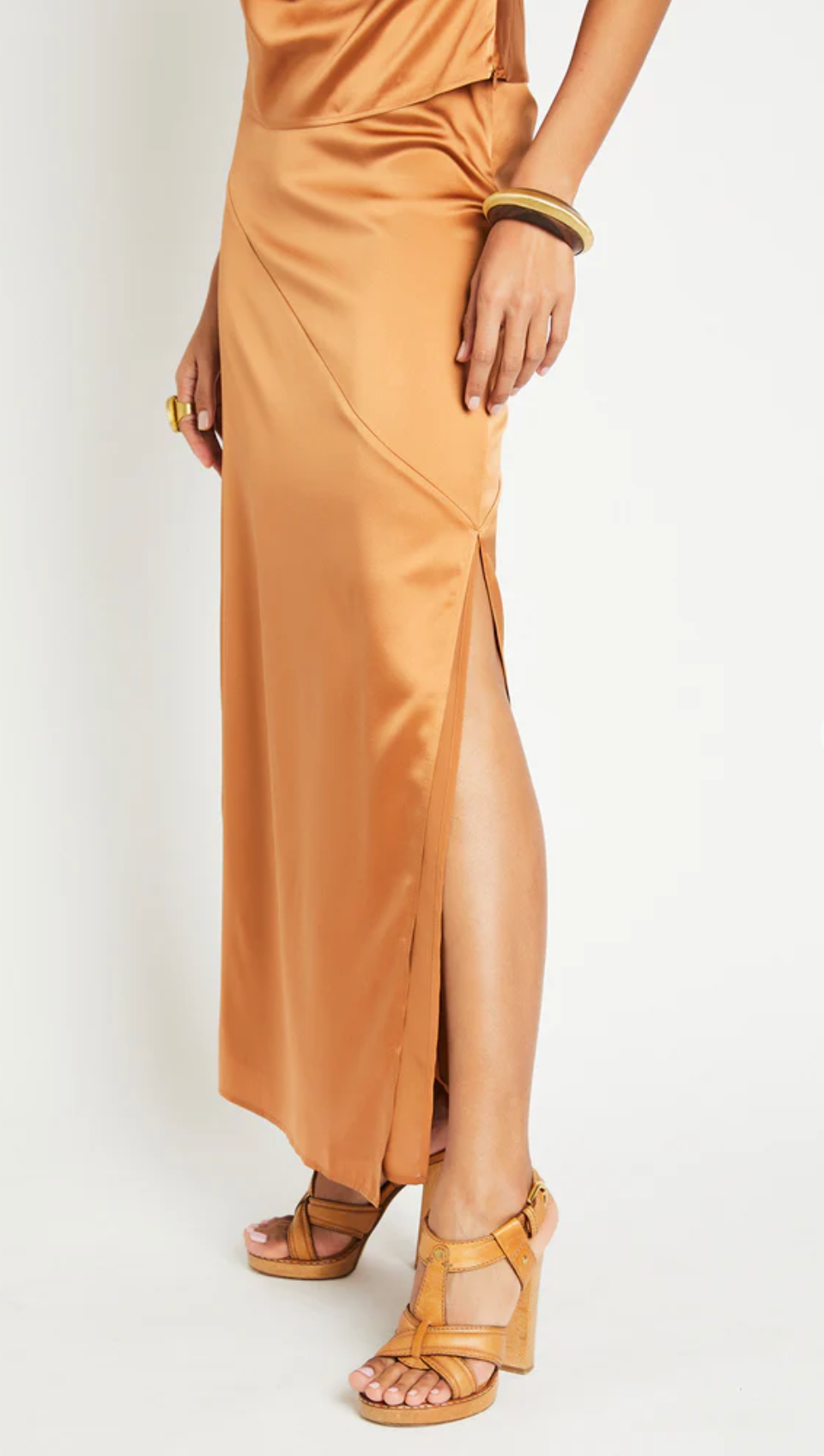 NAOMI SILK SKIRT