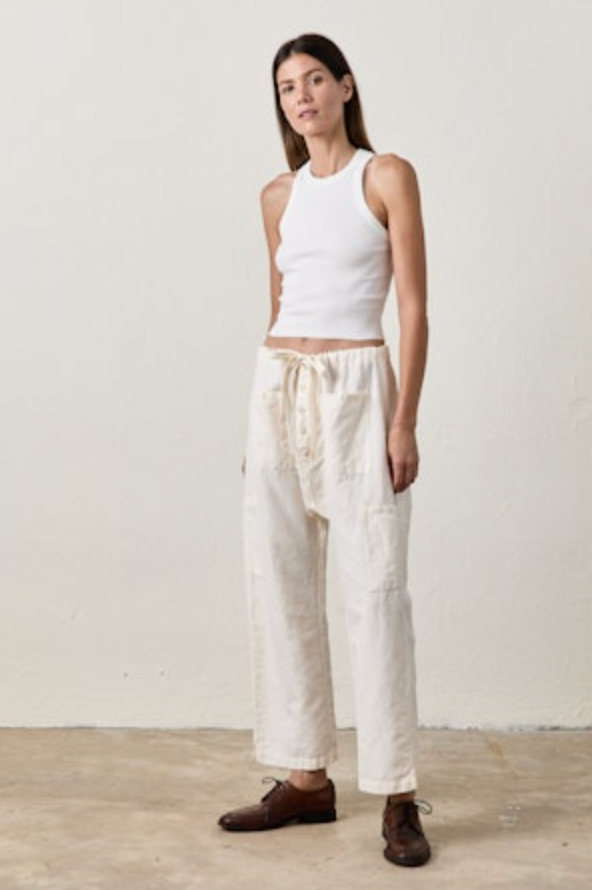 CARLSON DROP RISE TIE PANT