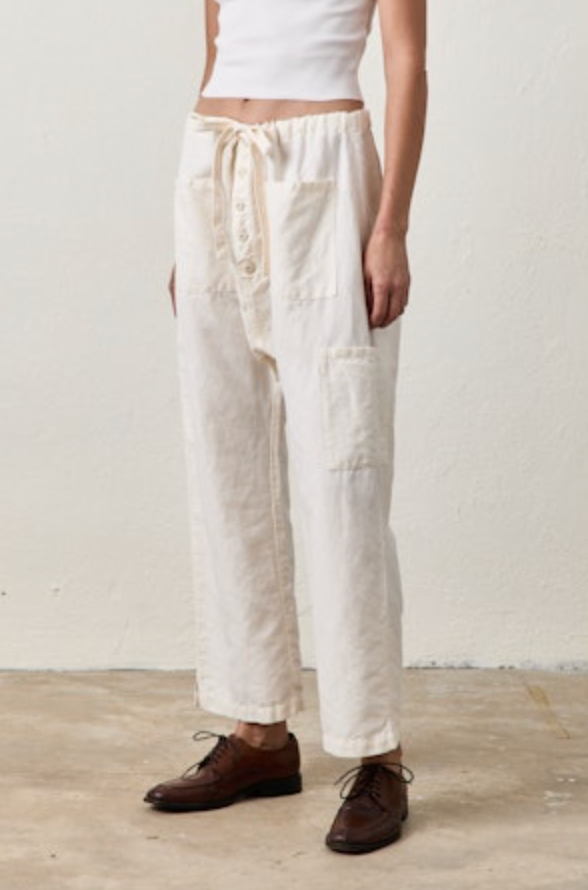 CARLSON DROP RISE TIE PANT