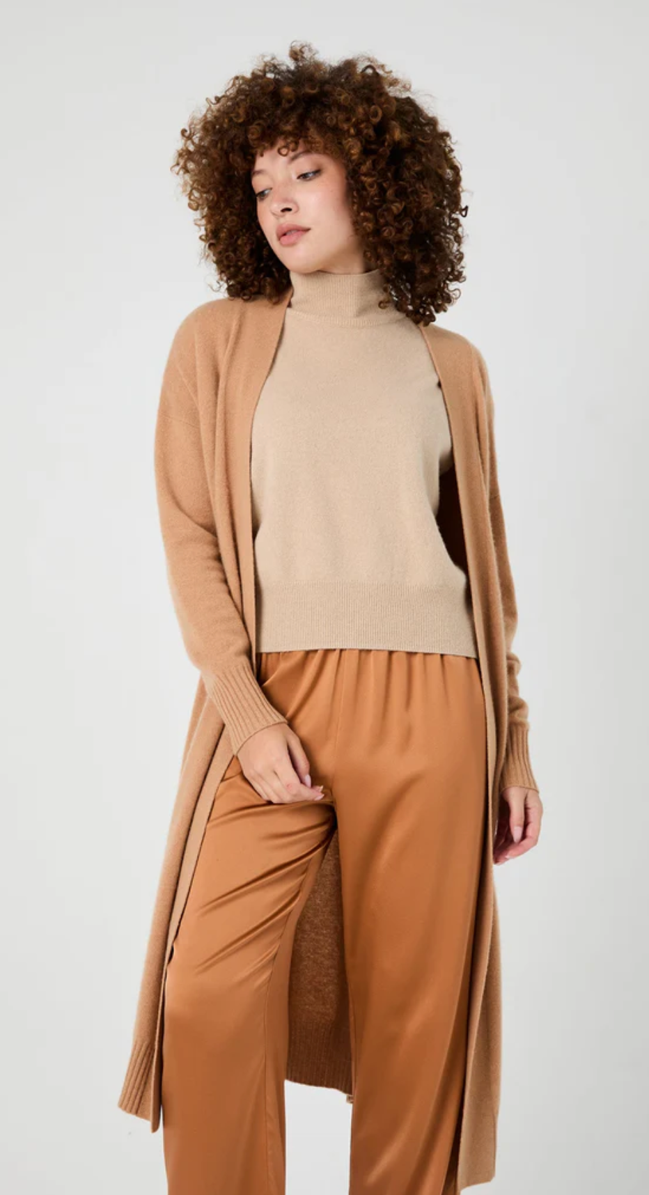 ANNE CAP SLEEVE CASHMERE TOP