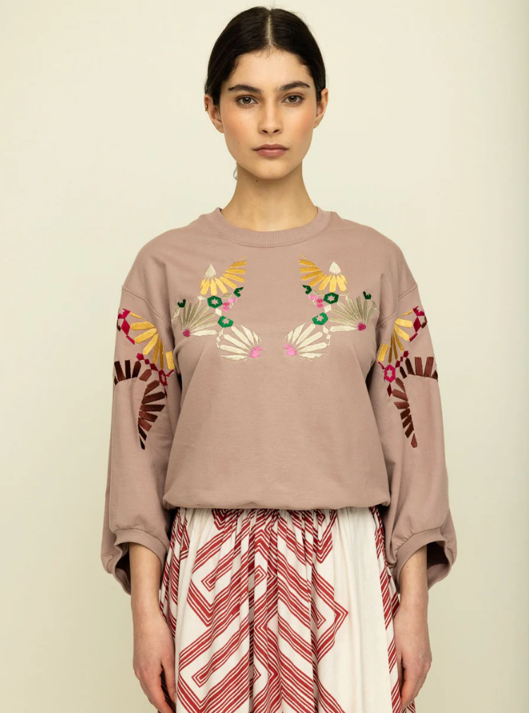 THEA SHORT SLEEVE SWEATSHIRT