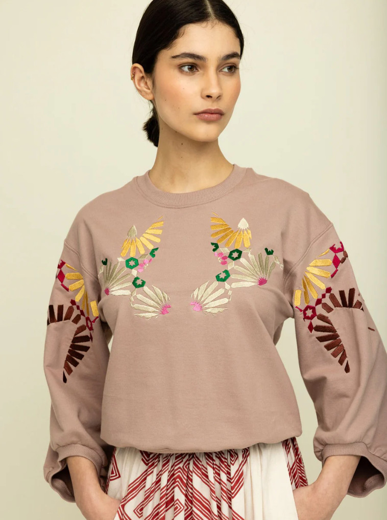 THEA SHORT SLEEVE SWEATSHIRT