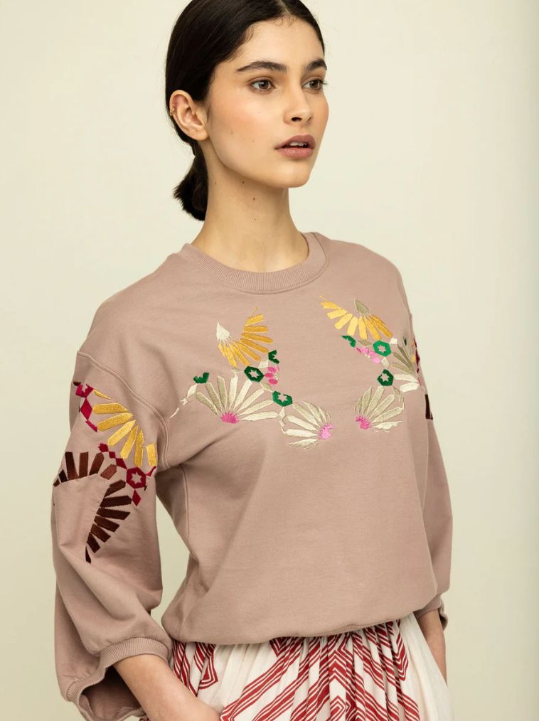 THEA SHORT SLEEVE SWEATSHIRT