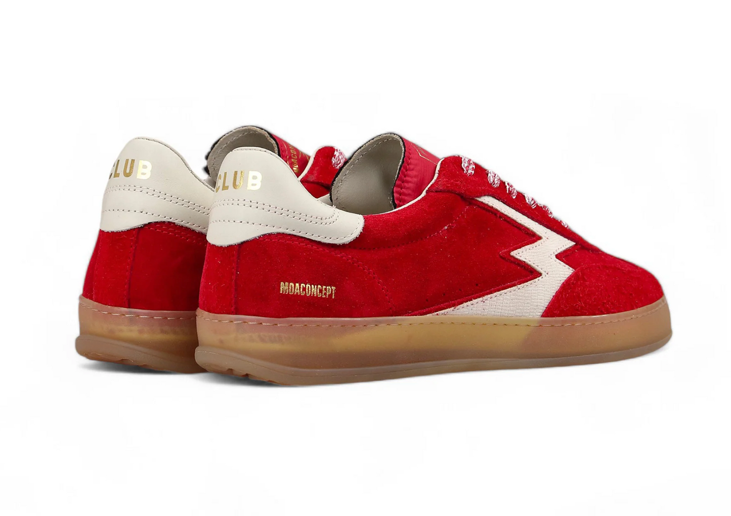 RED SUEDE CLUB SNEAKER