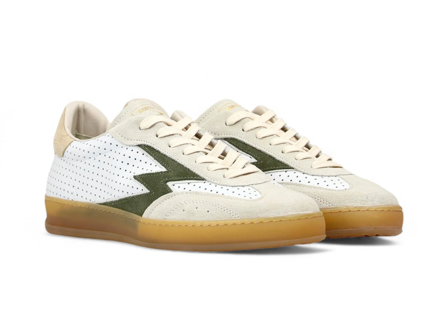 PERFORATED WHITE CLUB SNEAKER