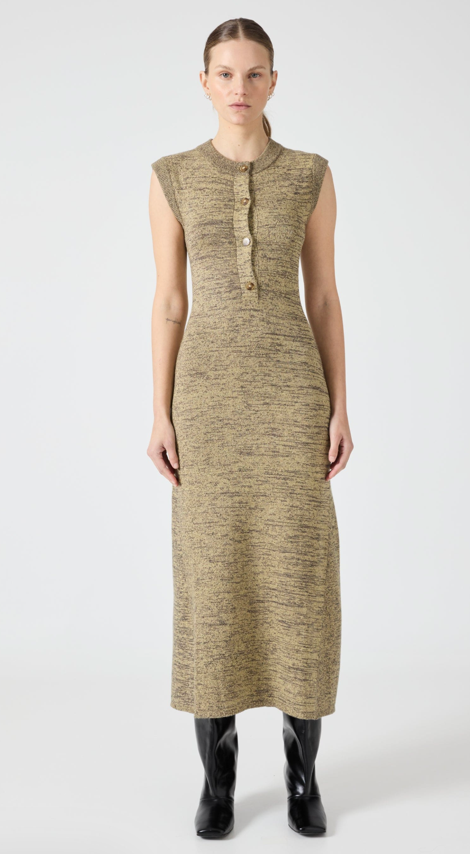 melange knit dress collection: Early Access