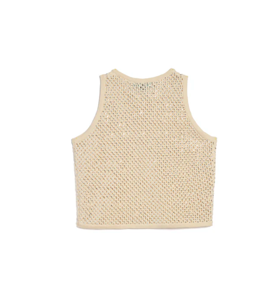 SEQUIN KNIT TOP