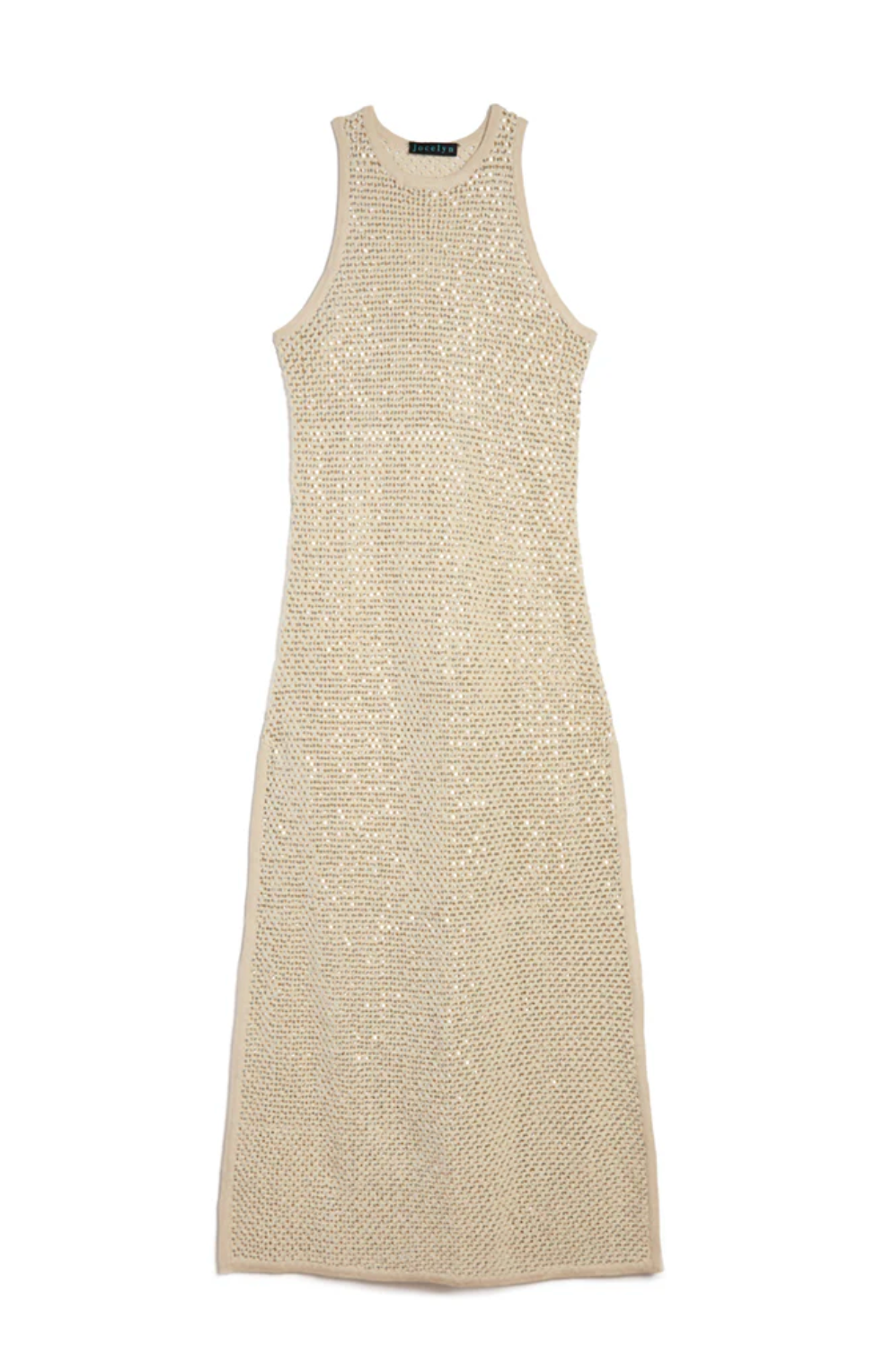 SEQUIN KNIT DRESS