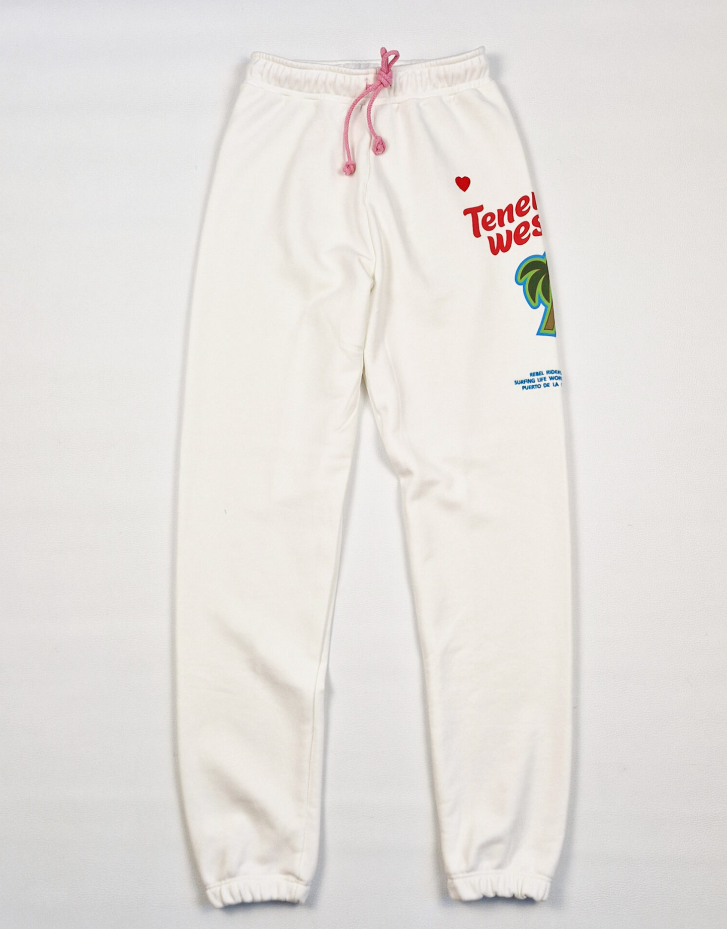 KIHEI IBIZA WHITE SWEATPANTS