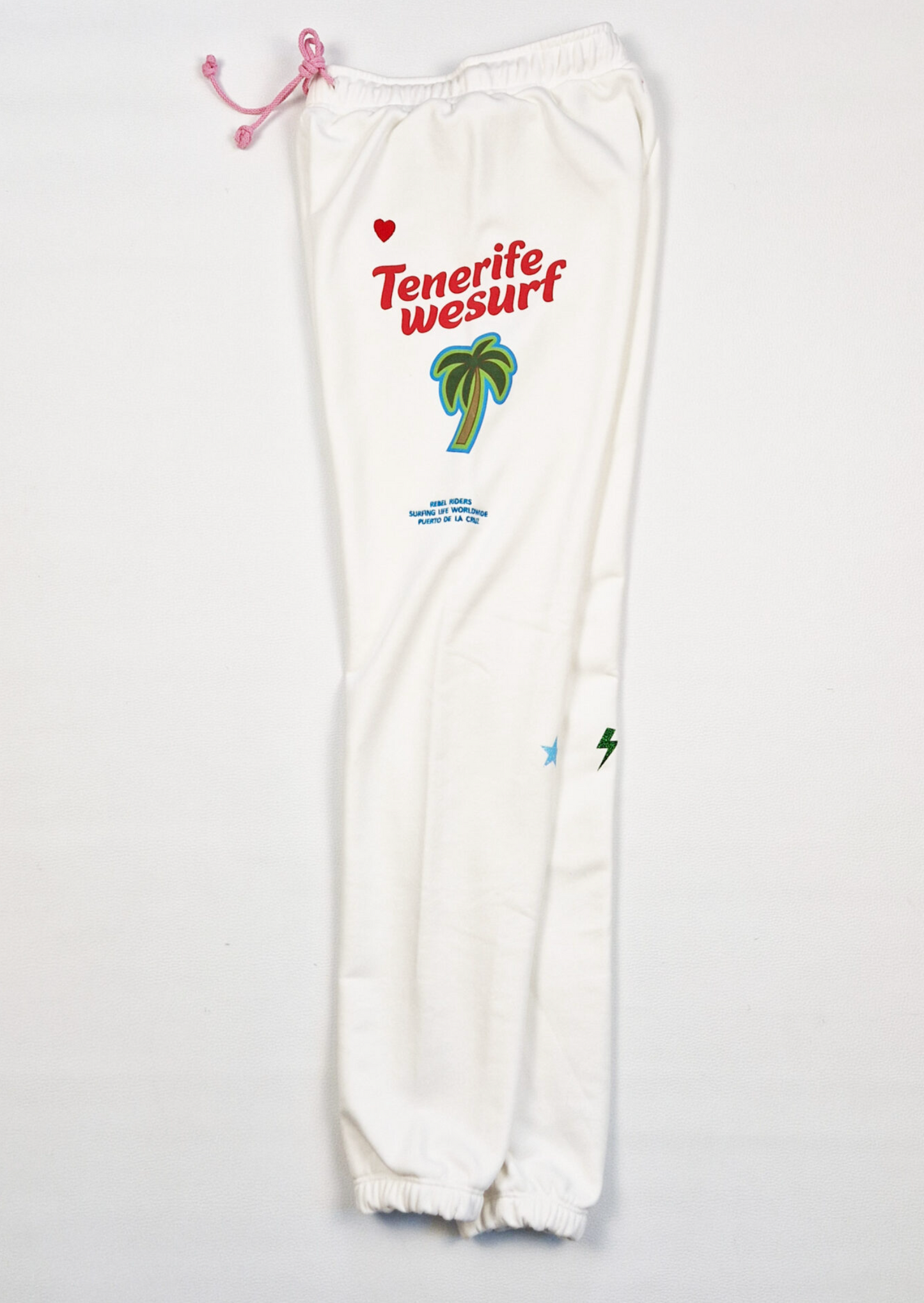 KIHEI IBIZA WHITE SWEATPANTS