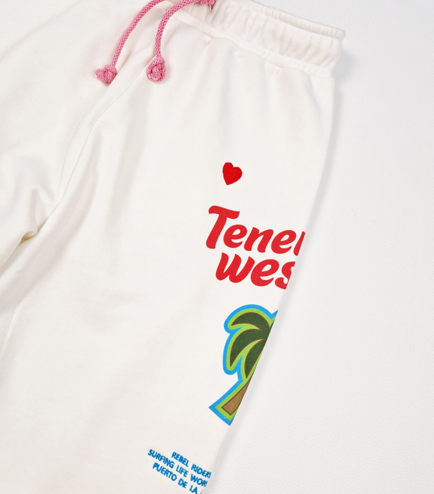 KIHEI IBIZA WHITE SWEATPANTS