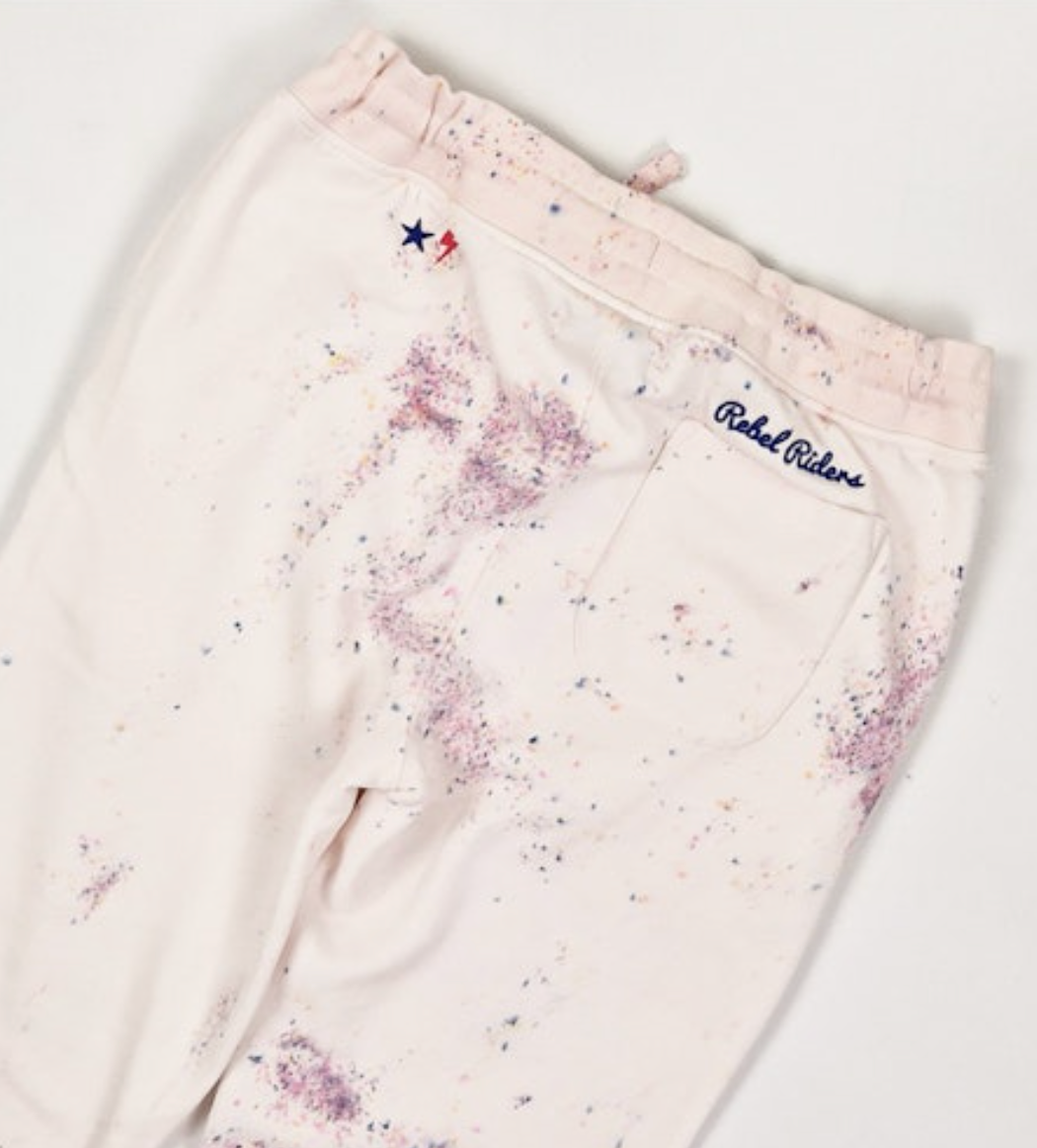 BONDI GALAXY WHITE WATER SWEATPANTS