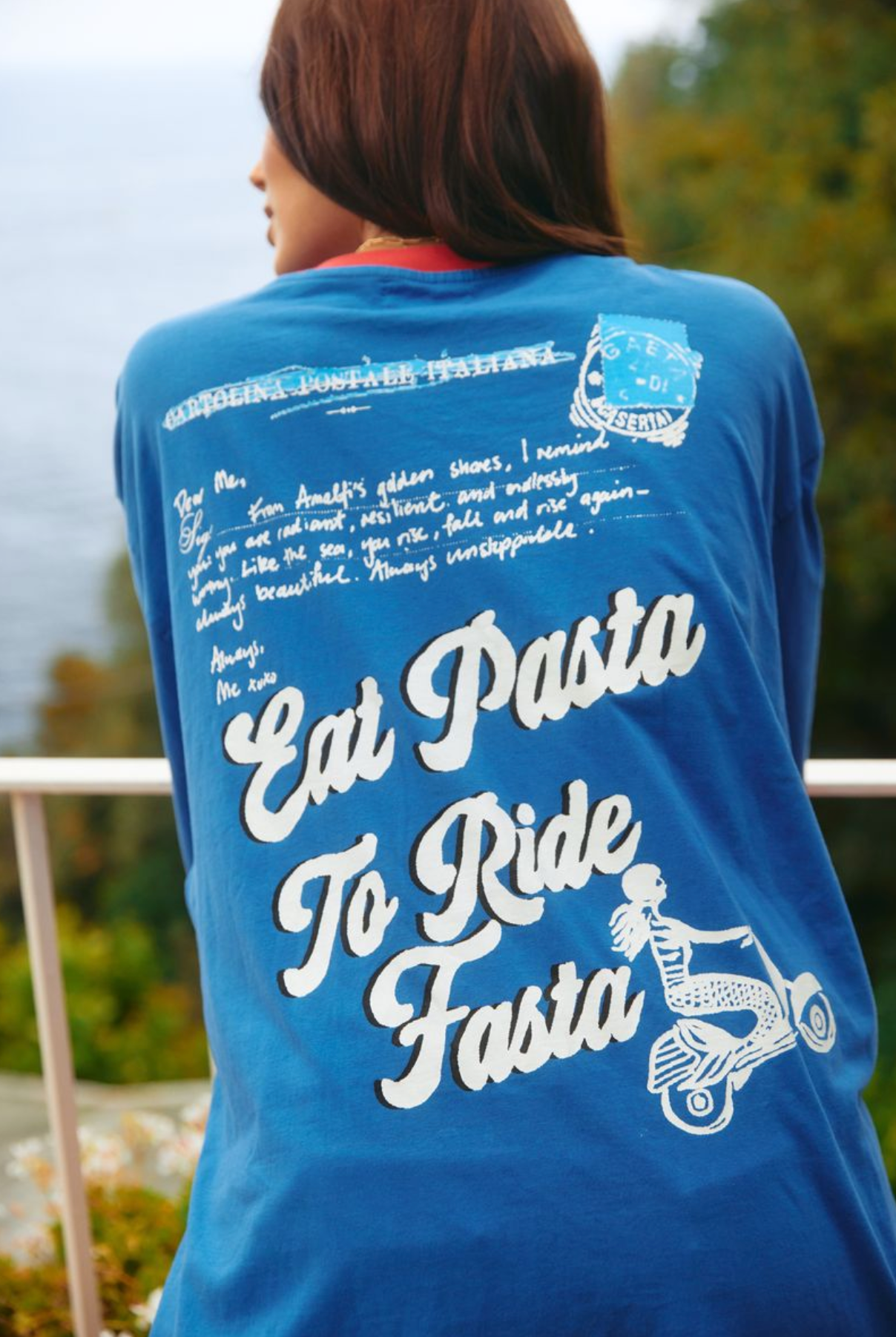 AMALFI LOVE NOTES TEE