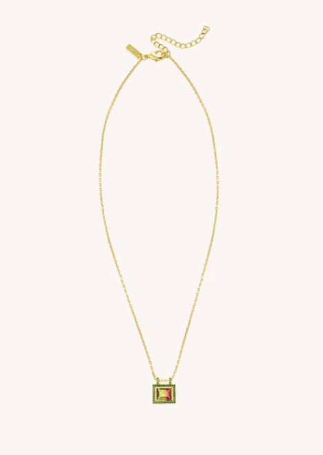 GREEN WATERMELON EL PASO NECKLACE