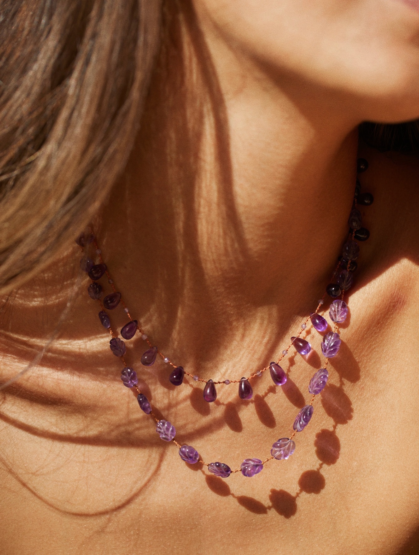 NIILO DROPS & BEADS NECKLACE