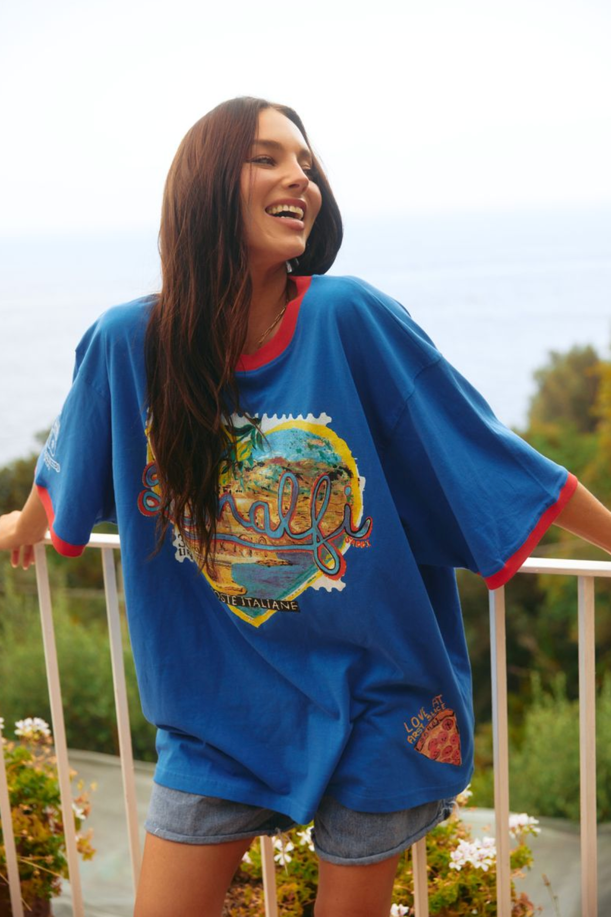 AMALFI LOVE NOTES TEE