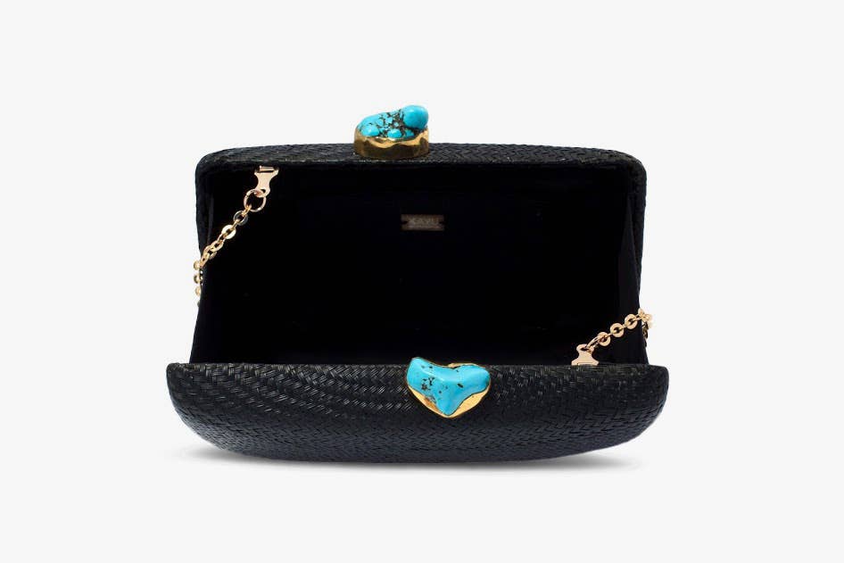 JEN TURQUOISE CLUTCH
