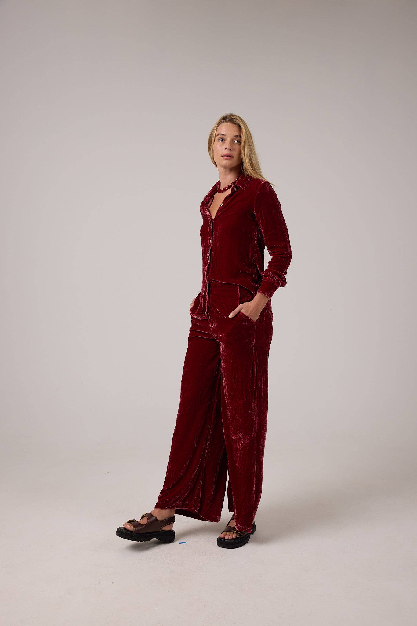 SAN MARINO VELVET SHIRT