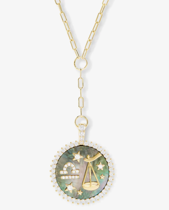 ZODIAC MEDALLION NECKLACE