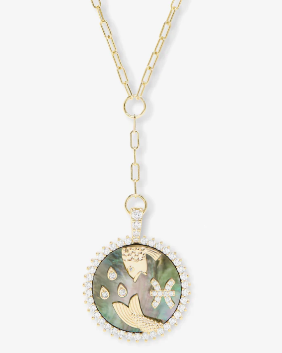 ZODIAC MEDALLION NECKLACE